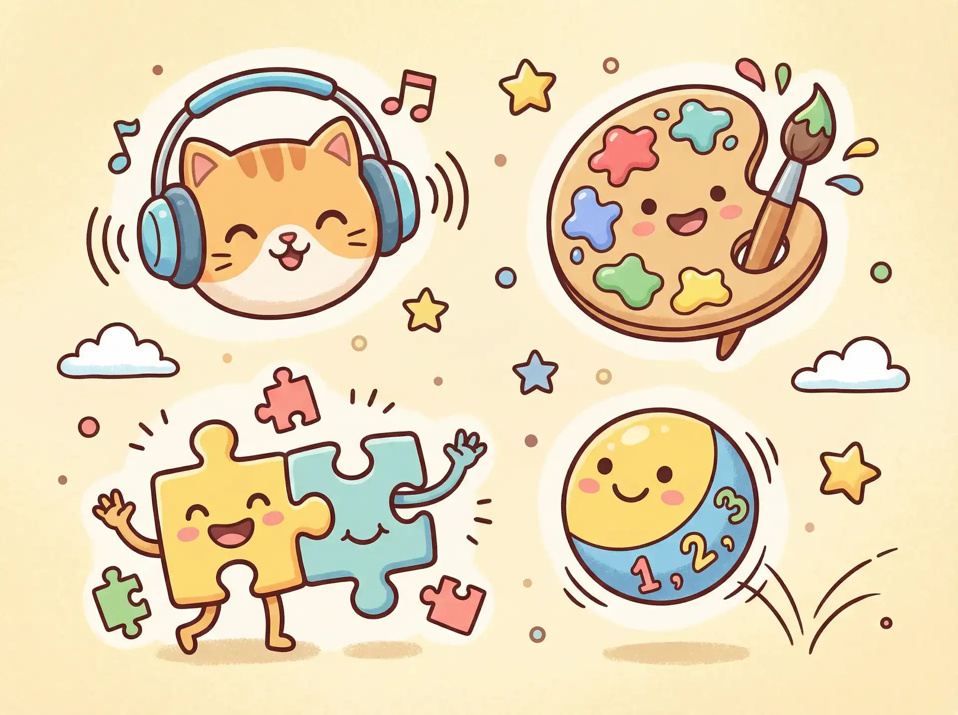 小朋友的手工作品 - 刘小光全集 益智创作